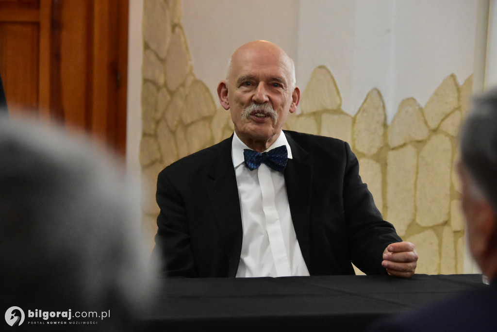 Janusz Korwin - Mikke odwiedził nasz region