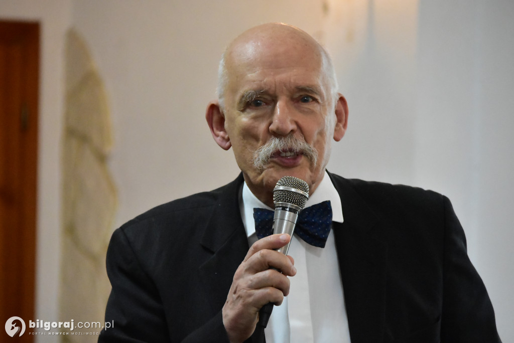 Janusz Korwin - Mikke odwiedził nasz region