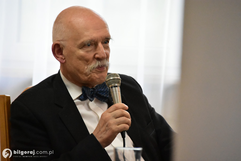 Janusz Korwin - Mikke odwiedził nasz region