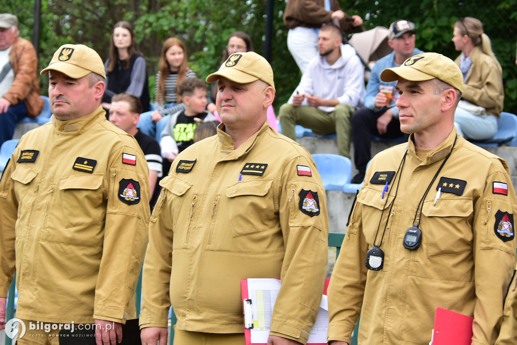 Strażackie zawody w Soli koło Biłgoraja