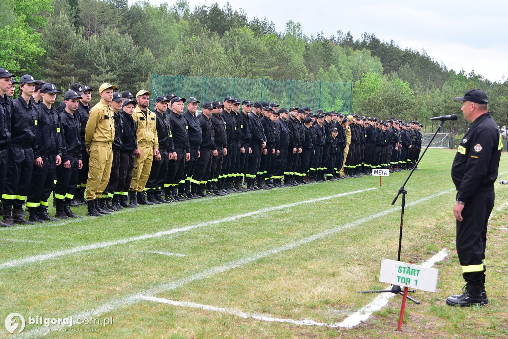 Strażackie zawody w Soli koło Biłgoraja