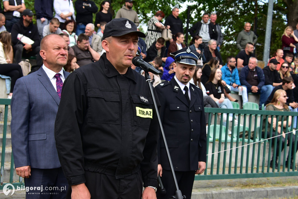 Strażackie zawody w Soli koło Biłgoraja
