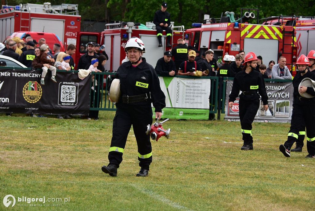 Strażackie zawody w Soli koło Biłgoraja