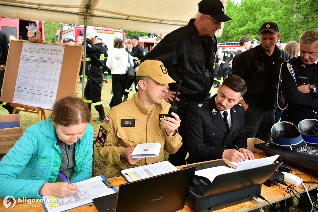 Strażackie zawody w Soli koło Biłgoraja