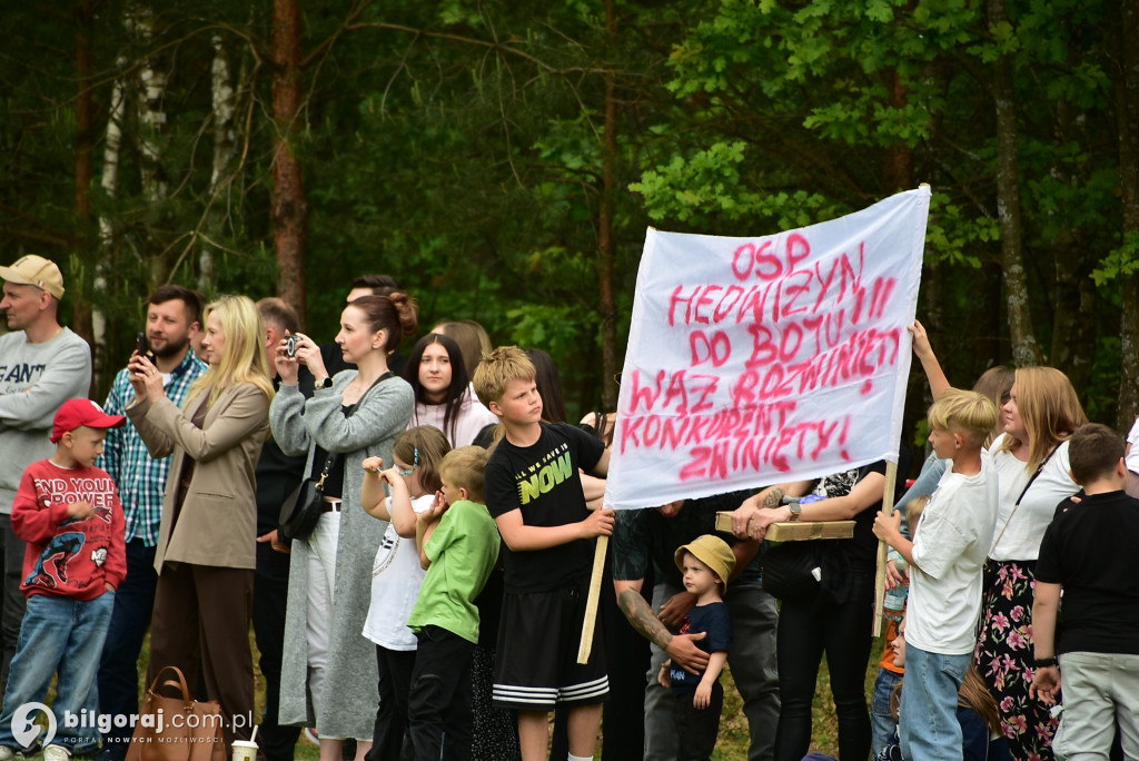 Strażackie zawody w Soli koło Biłgoraja