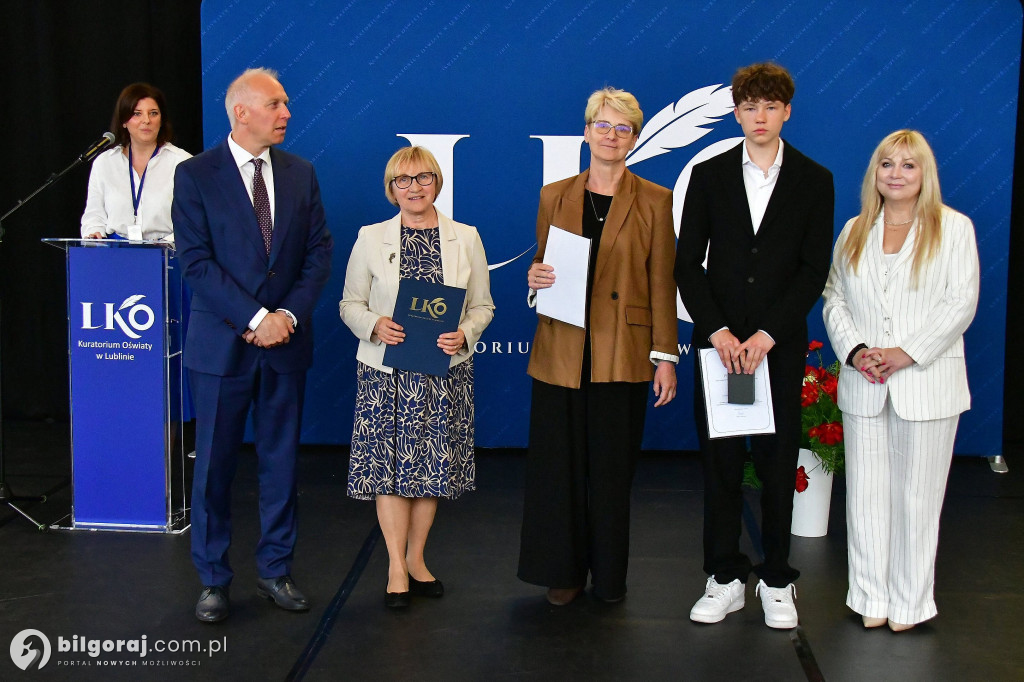 Nagrody Kuratora Oświaty wręczone w Biłgoraju