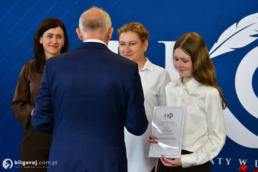 Nagrody Kuratora Oświaty wręczone w Biłgoraju