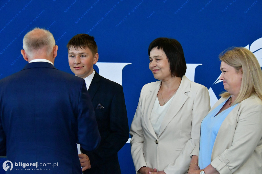 Nagrody Kuratora Oświaty wręczone w Biłgoraju