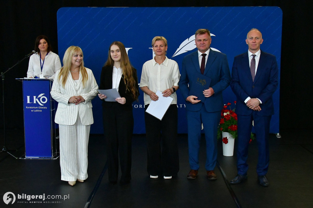 Nagrody Kuratora Oświaty wręczone w Biłgoraju