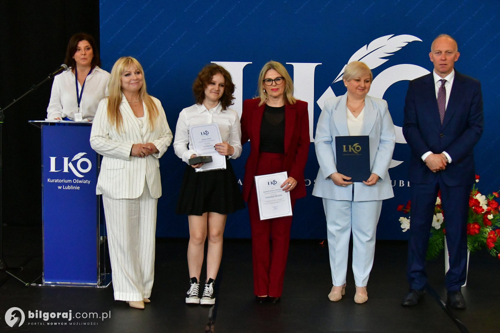 Nagrody Kuratora Oświaty wręczone w Biłgoraju
