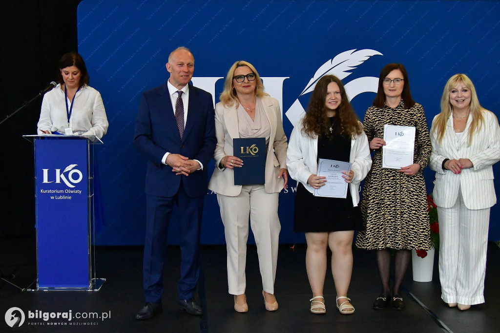 Nagrody Kuratora Oświaty wręczone w Biłgoraju