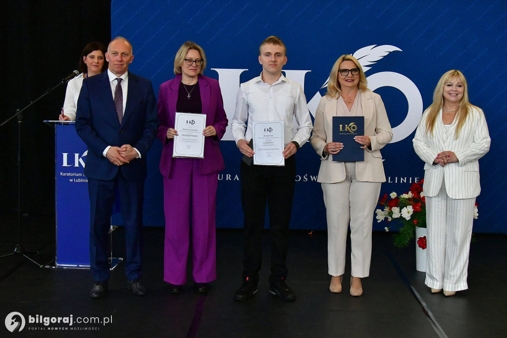 Nagrody Kuratora Oświaty wręczone w Biłgoraju
