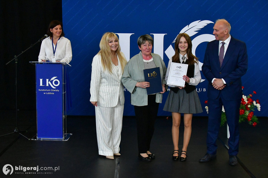 Nagrody Kuratora Oświaty wręczone w Biłgoraju