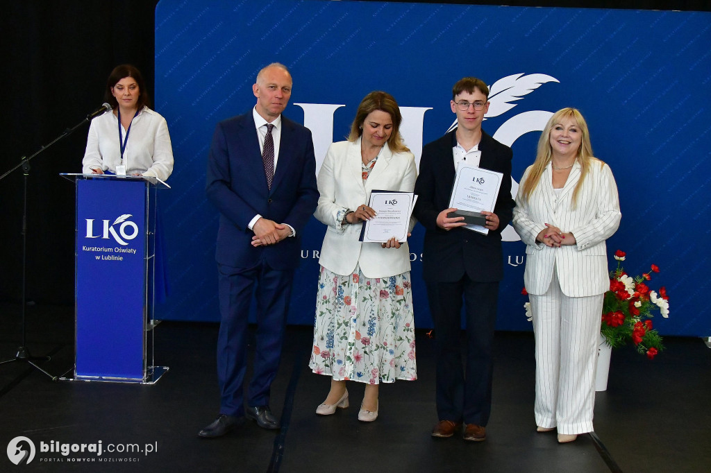Nagrody Kuratora Oświaty wręczone w Biłgoraju