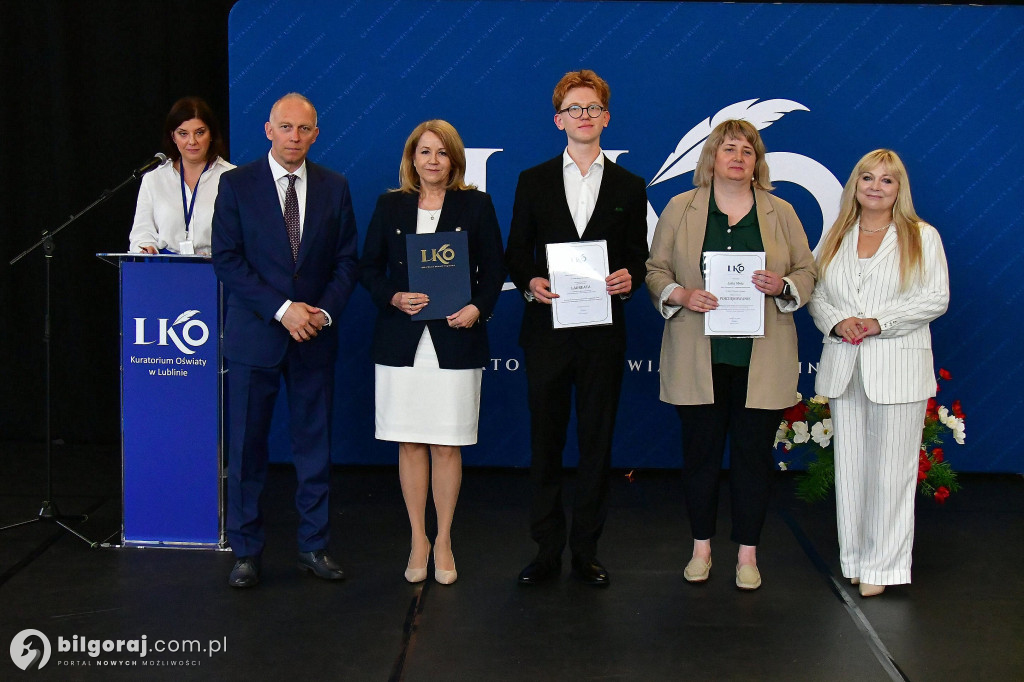 Nagrody Kuratora Oświaty wręczone w Biłgoraju