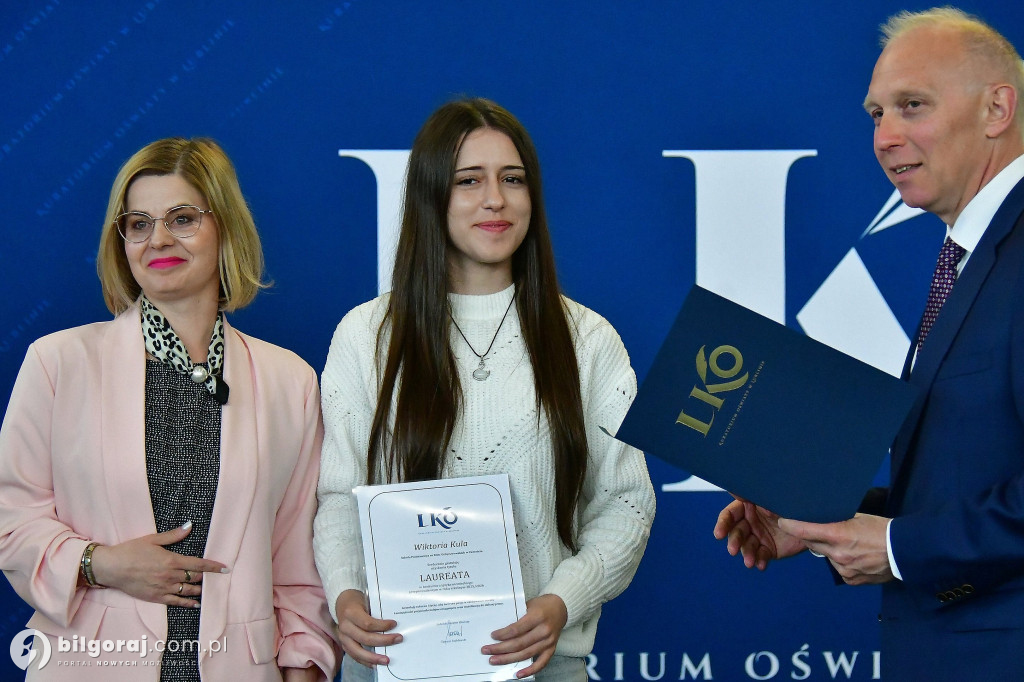 Nagrody Kuratora Oświaty wręczone w Biłgoraju