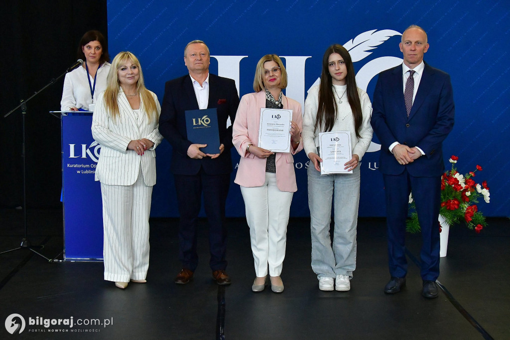 Nagrody Kuratora Oświaty wręczone w Biłgoraju