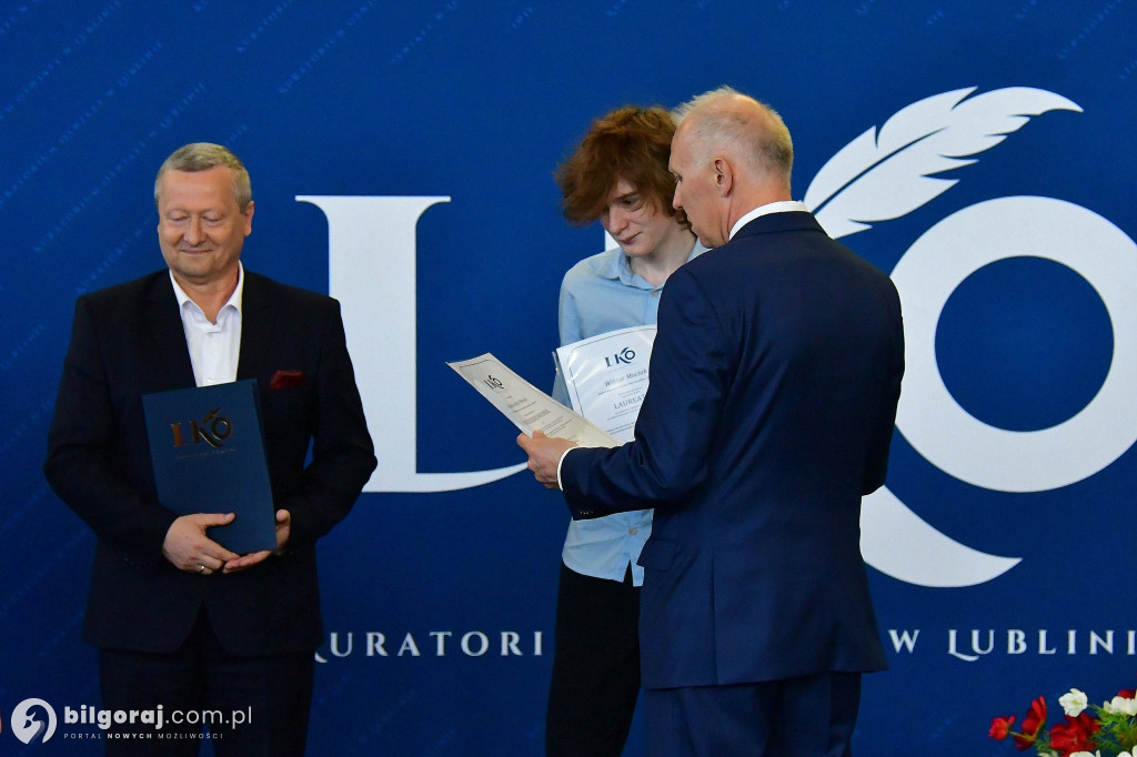 Nagrody Kuratora Oświaty wręczone w Biłgoraju