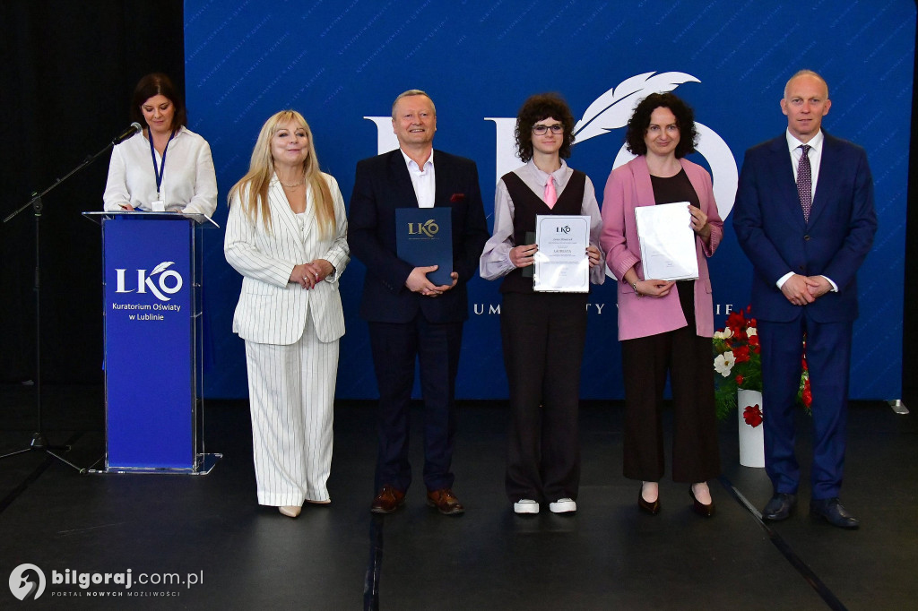 Nagrody Kuratora Oświaty wręczone w Biłgoraju