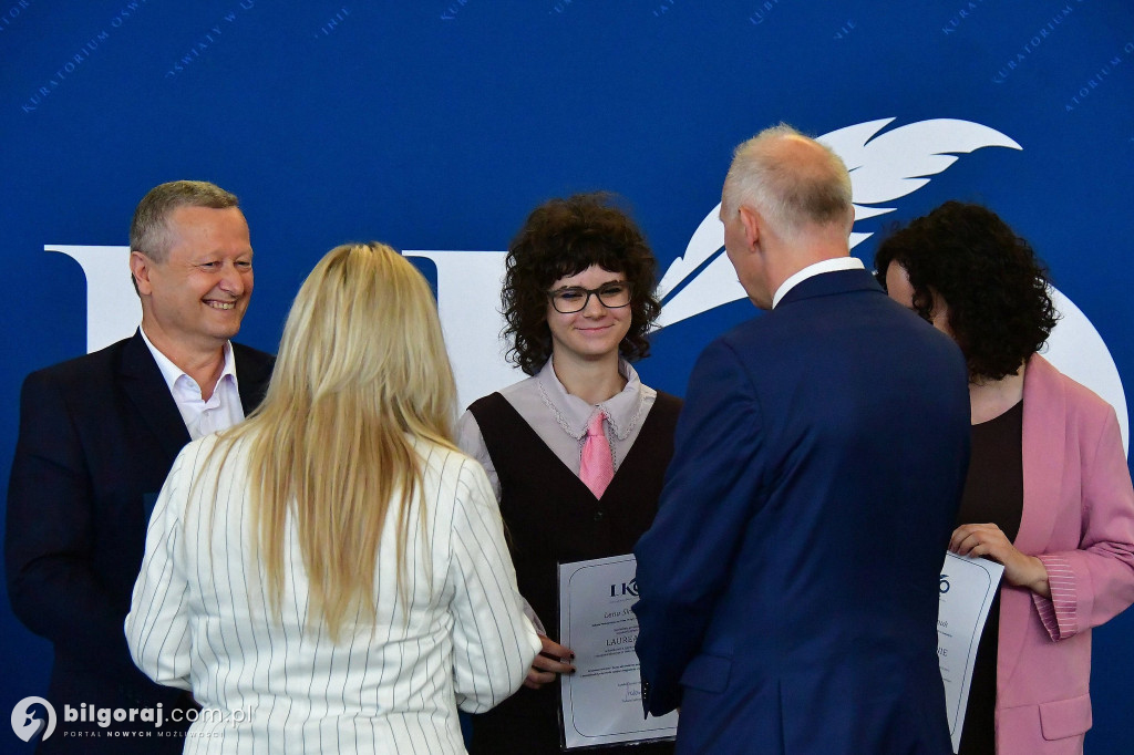 Nagrody Kuratora Oświaty wręczone w Biłgoraju