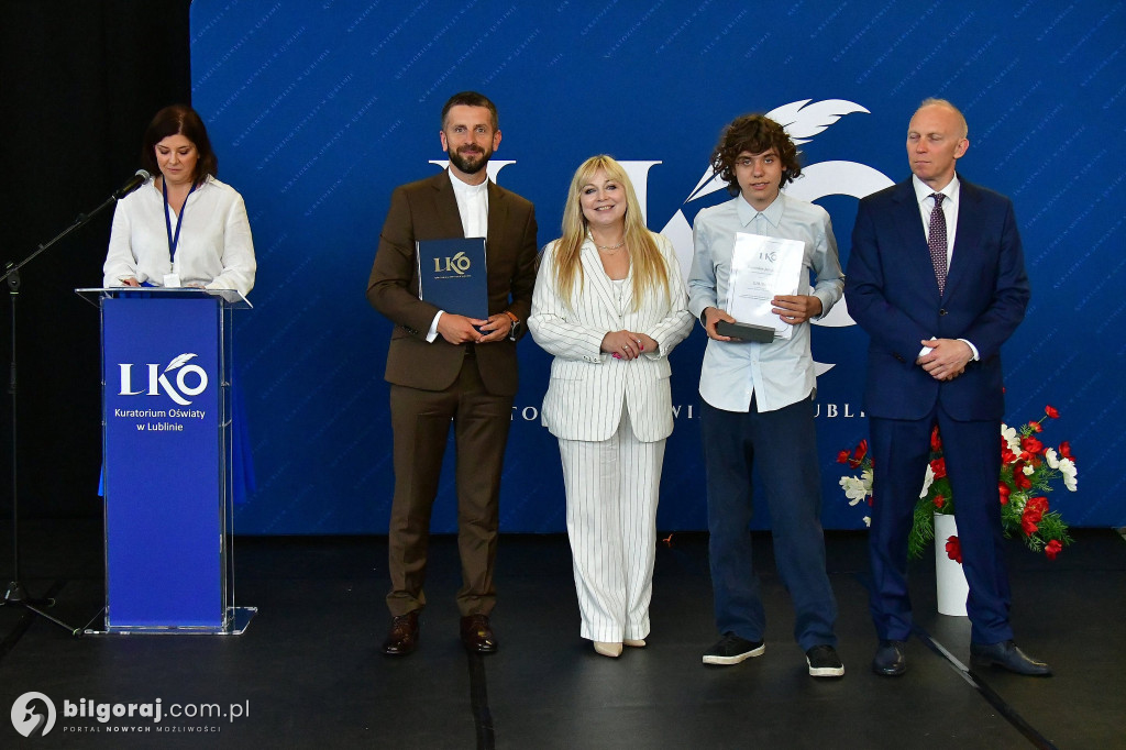 Nagrody Kuratora Oświaty wręczone w Biłgoraju