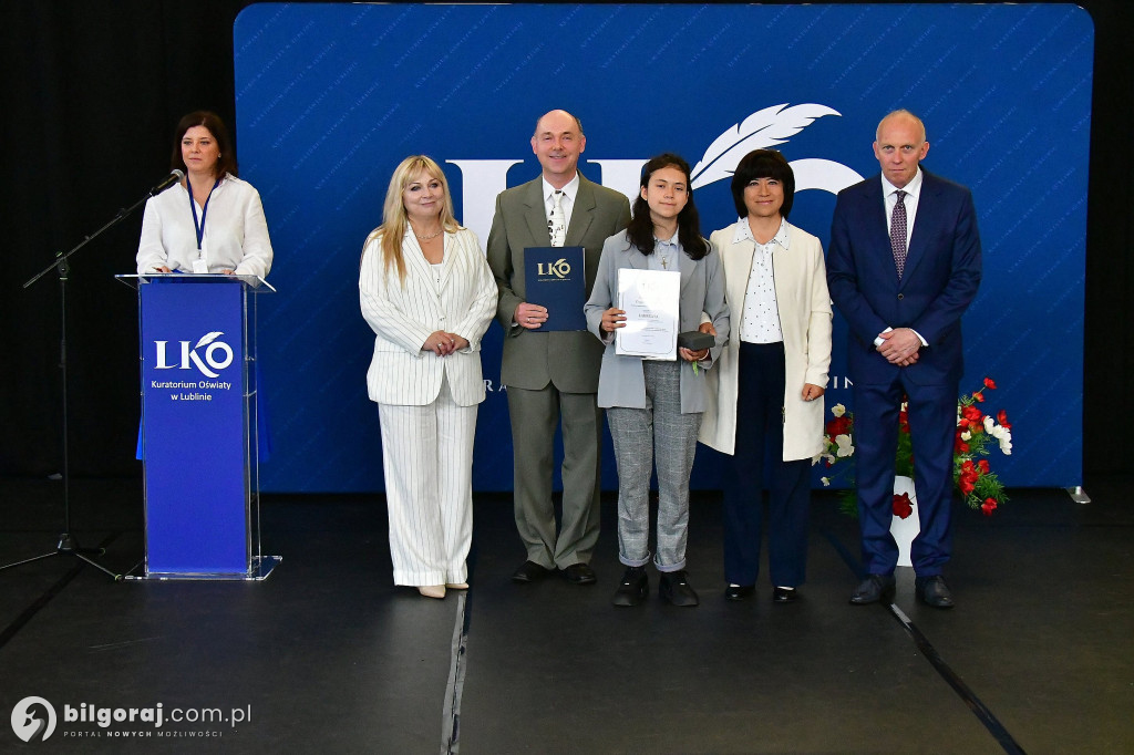 Nagrody Kuratora Oświaty wręczone w Biłgoraju