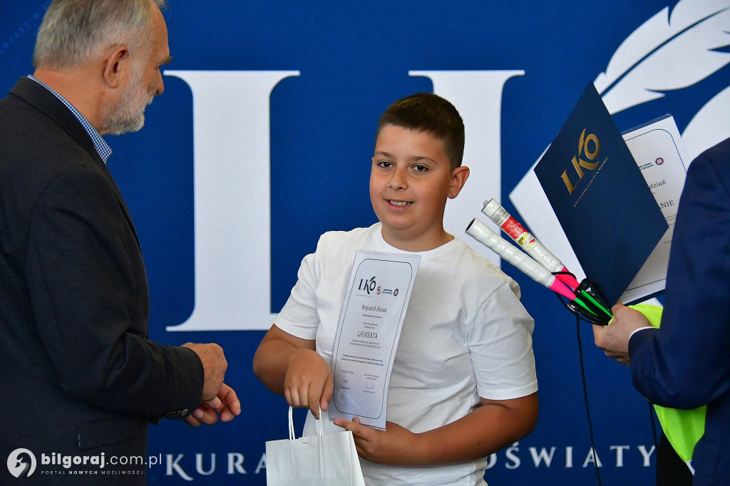 Nagrody Kuratora Oświaty wręczone w Biłgoraju