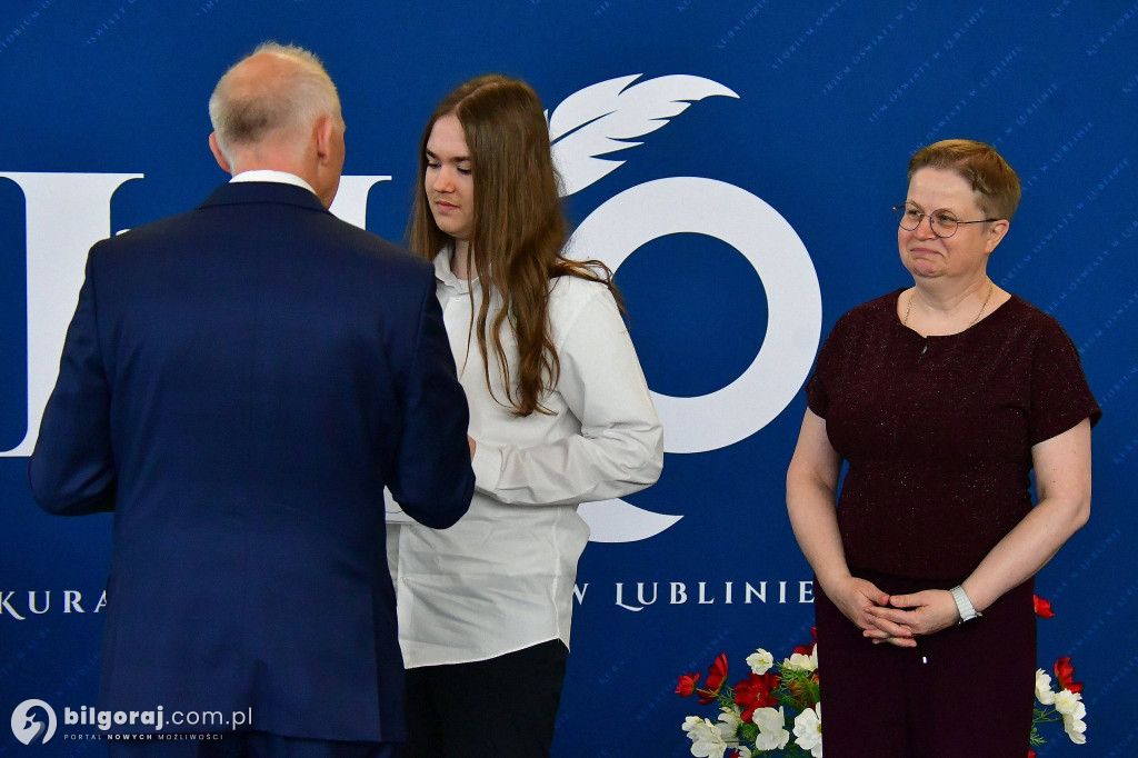 Nagrody Kuratora Oświaty wręczone w Biłgoraju