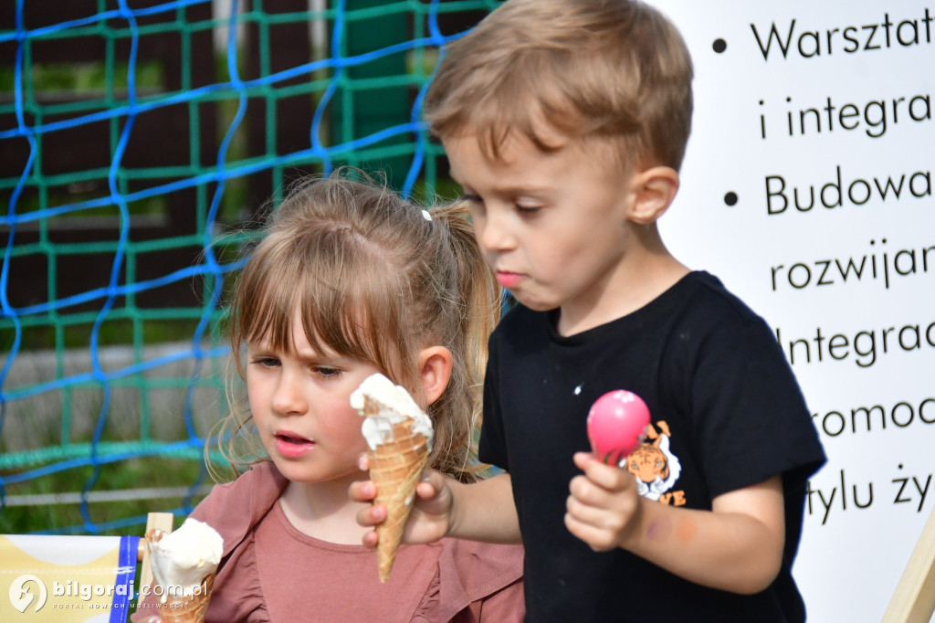 Piknik rodzinny w Koroczowie w gminie Biłgoraj
