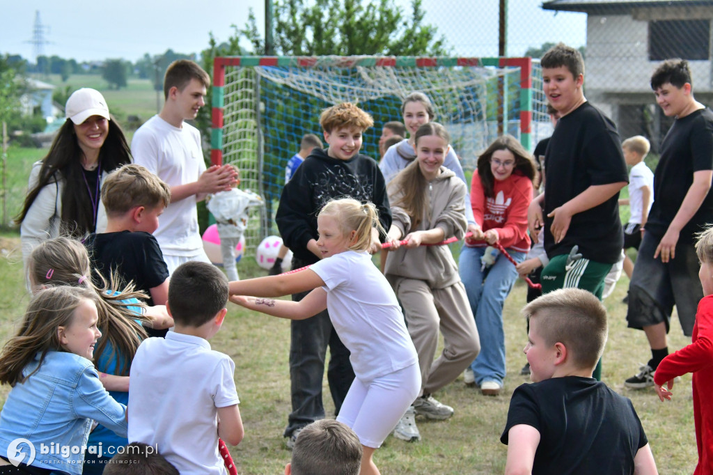 Piknik rodzinny w Koroczowie w gminie Biłgoraj