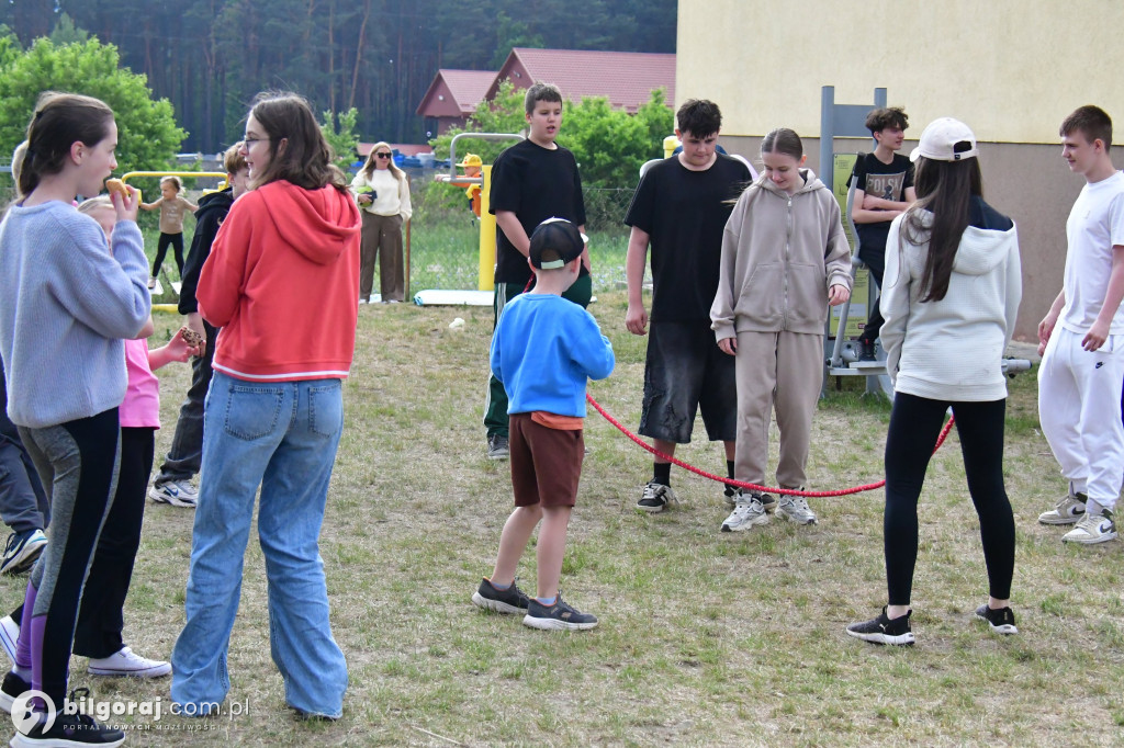 Piknik rodzinny w Koroczowie w gminie Biłgoraj