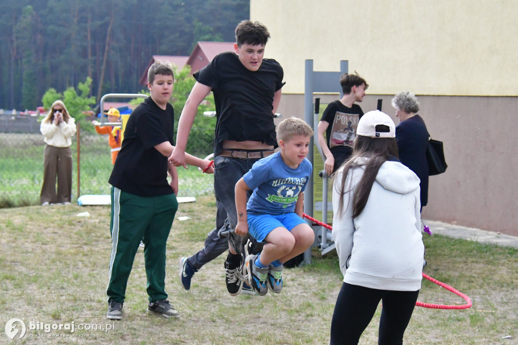 Piknik rodzinny w Koroczowie w gminie Biłgoraj