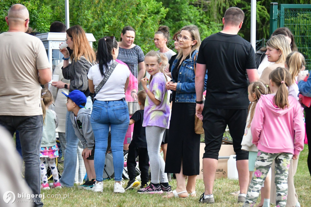 Piknik rodzinny w Koroczowie w gminie Biłgoraj