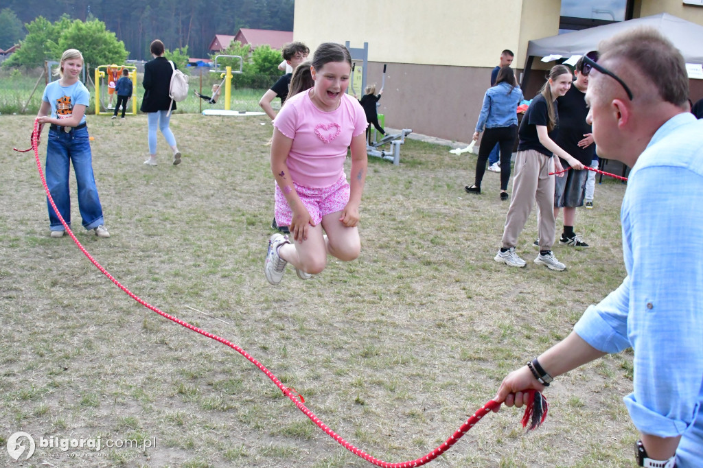 Piknik rodzinny w Koroczowie w gminie Biłgoraj
