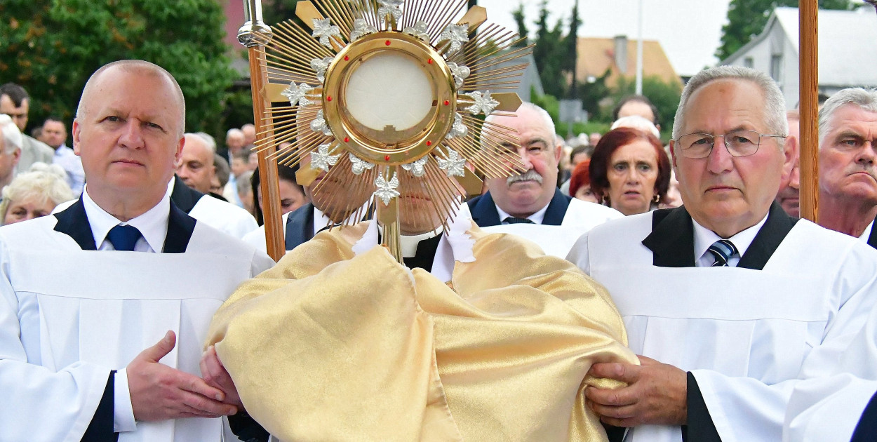 Boże Ciało w Biłgoraju. Procesja eucharystyczna