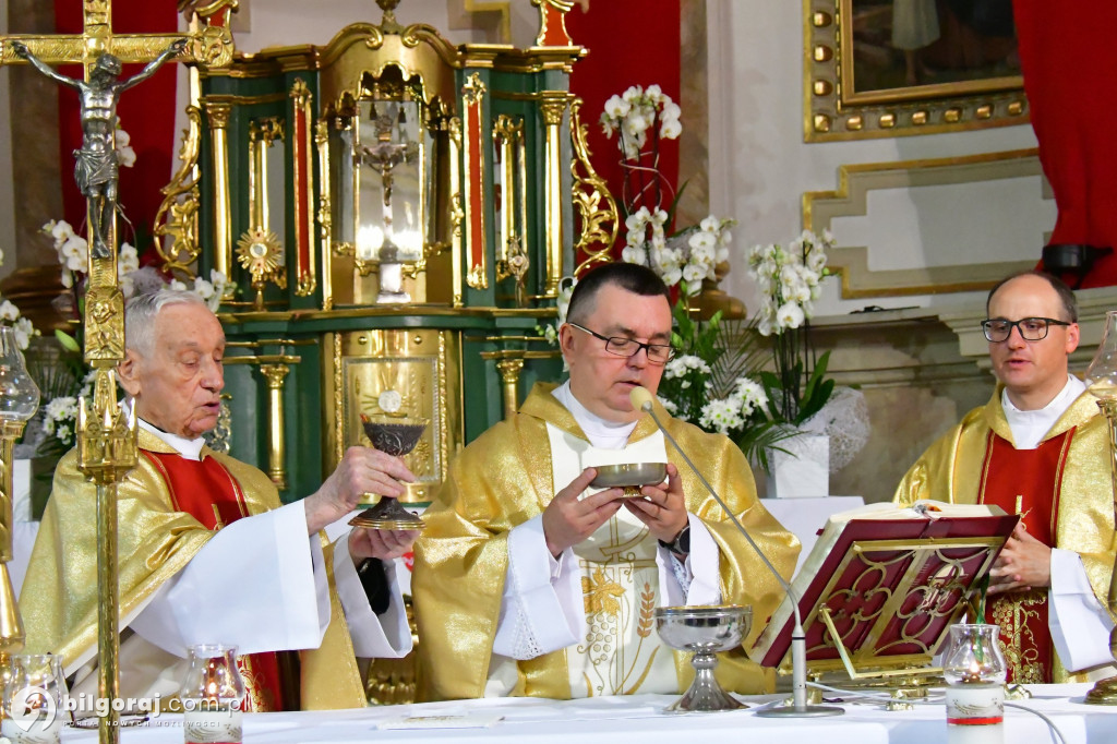 Boże Ciało w Biłgoraju. Procesja eucharystyczna