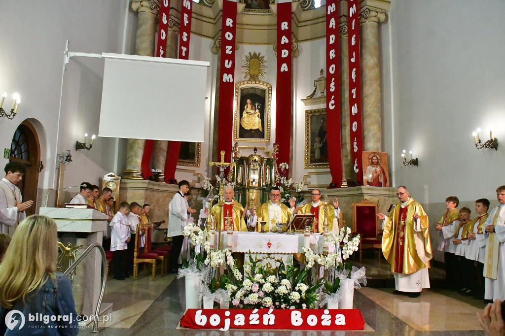 Boże Ciało w Biłgoraju. Procesja eucharystyczna