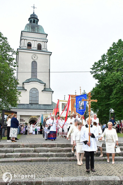 Boże Ciało w Biłgoraju. Procesja eucharystyczna