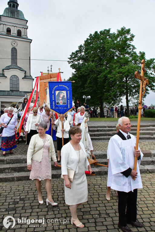 Boże Ciało w Biłgoraju. Procesja eucharystyczna