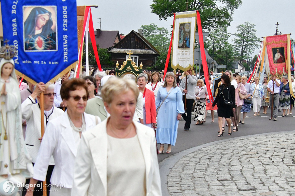 Boże Ciało w Biłgoraju. Procesja eucharystyczna