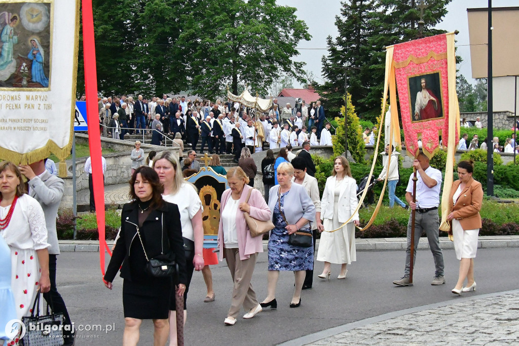 Boże Ciało w Biłgoraju. Procesja eucharystyczna