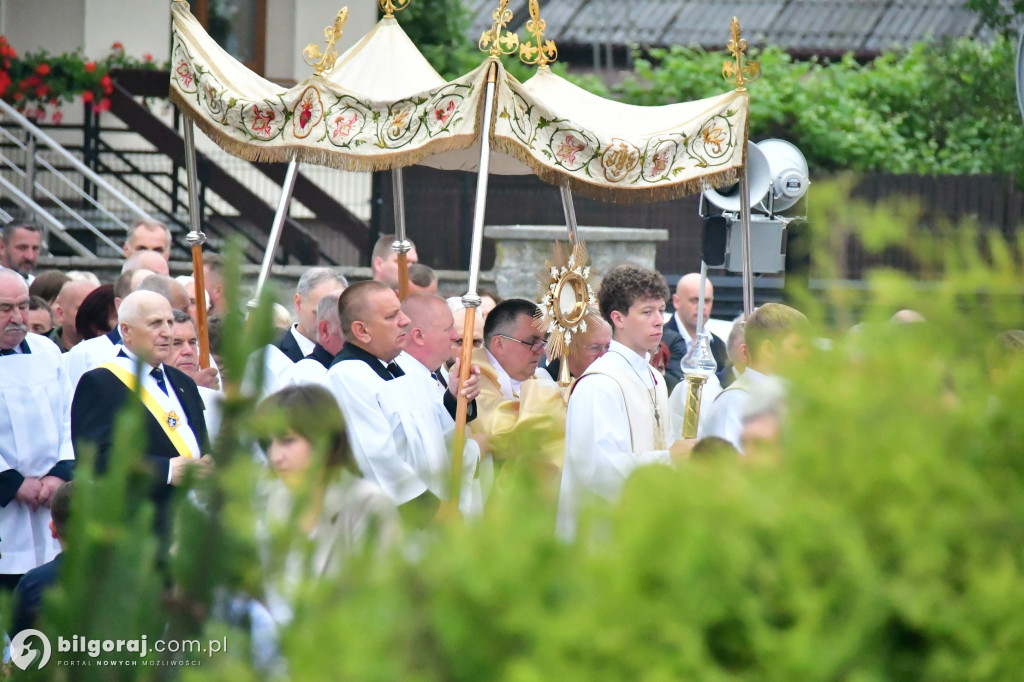 Boże Ciało w Biłgoraju. Procesja eucharystyczna