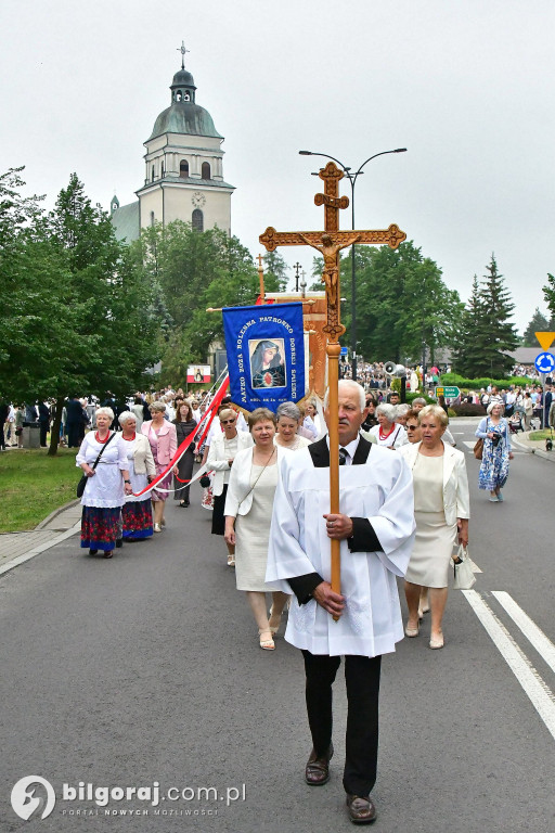 Boże Ciało w Biłgoraju. Procesja eucharystyczna