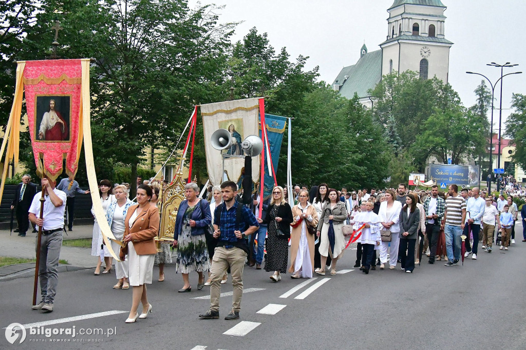 Boże Ciało w Biłgoraju. Procesja eucharystyczna
