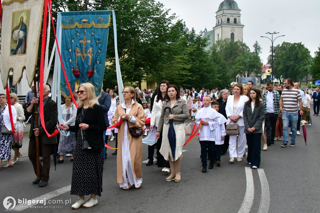 Boże Ciało w Biłgoraju. Procesja eucharystyczna