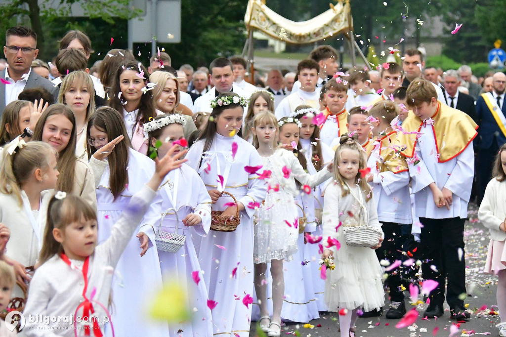 Boże Ciało w Biłgoraju. Procesja eucharystyczna