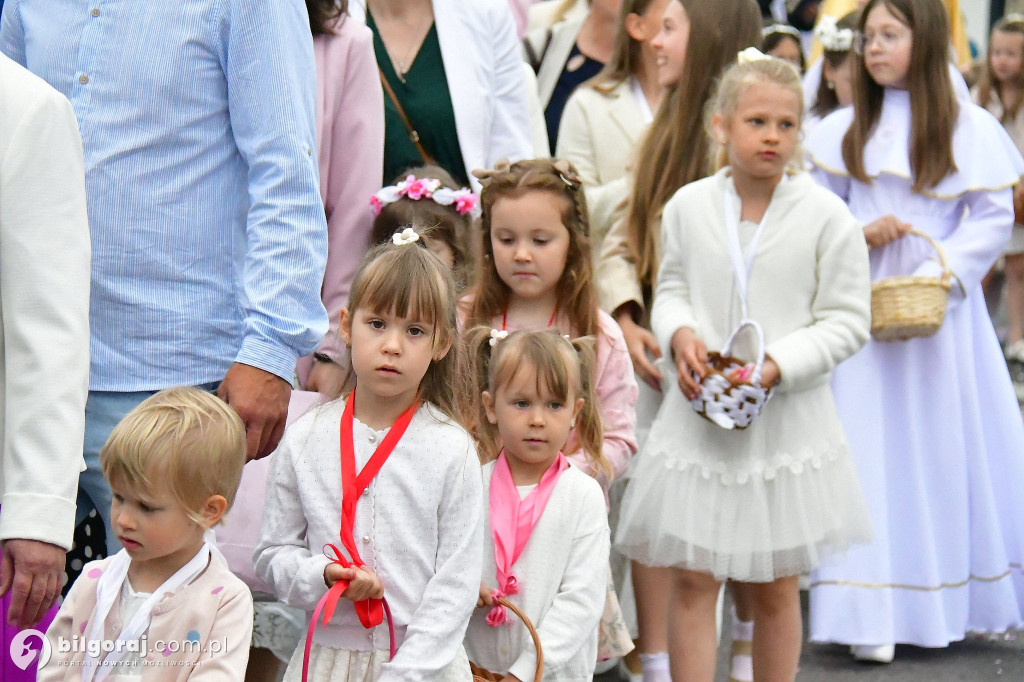 Boże Ciało w Biłgoraju. Procesja eucharystyczna