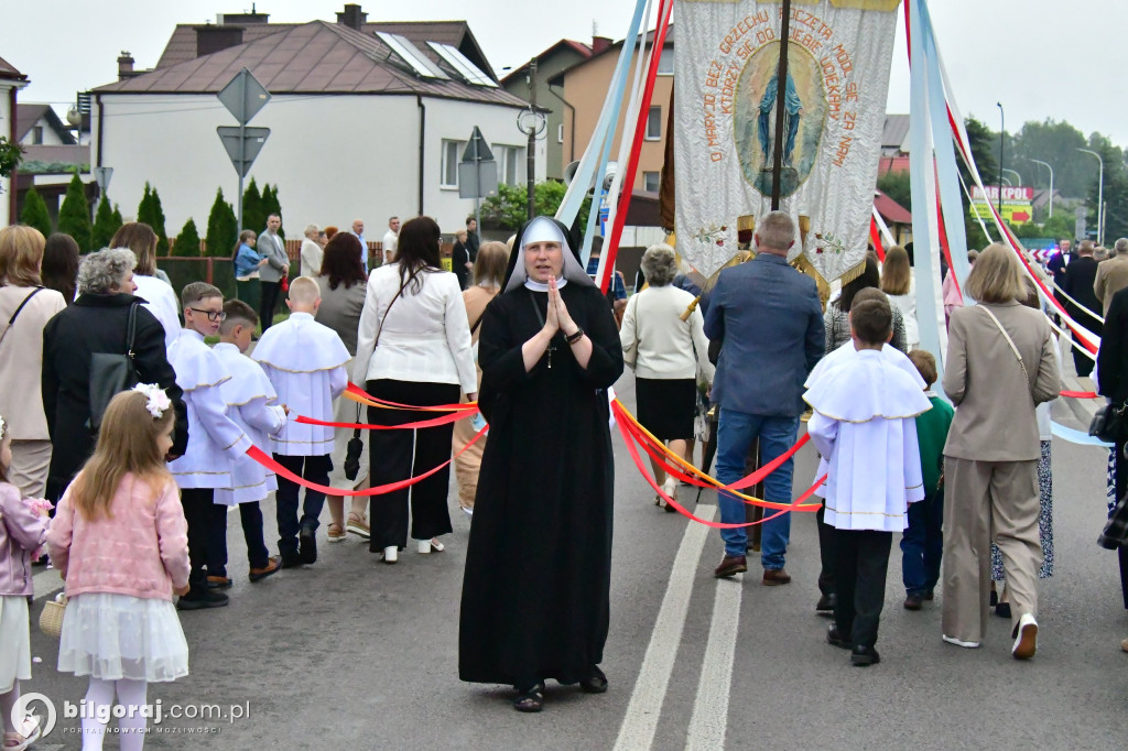 Boże Ciało w Biłgoraju. Procesja eucharystyczna
