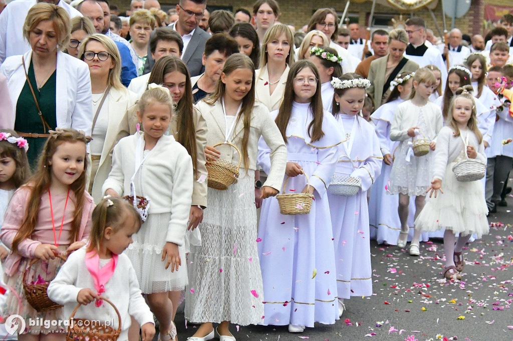 Boże Ciało w Biłgoraju. Procesja eucharystyczna