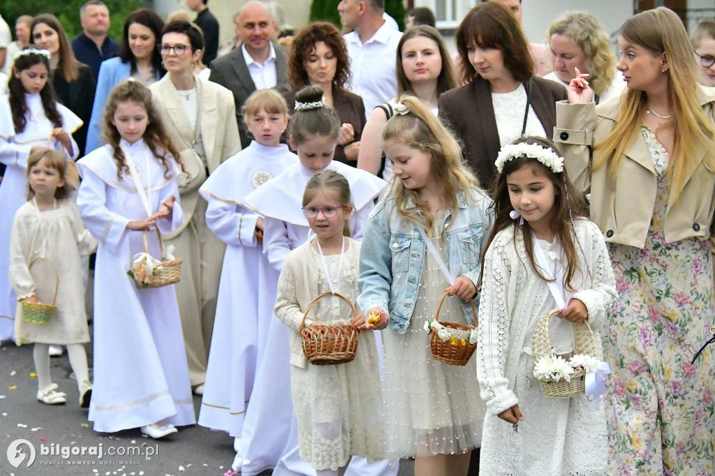 Boże Ciało w Biłgoraju. Procesja eucharystyczna